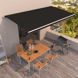 Tenda na automatsko uvlačenje 600x350 cm antracit