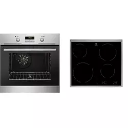 ELECTROLUX Ugradni set EZB3411AOX rerna + EHF6240X ploča