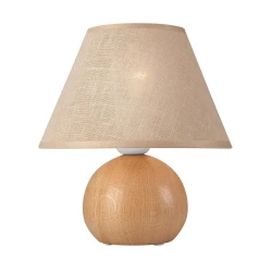 Stona lampa JUTA 1xE27/60W/230V hrast/bež