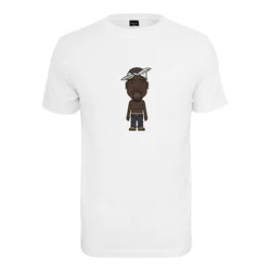 Mister Tee Majica LA Sketch, bela