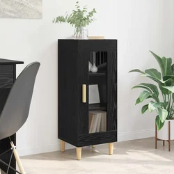 Kreveta Crni hrast 34.5 x 32.5 x 90 cm Konstruirano drvo