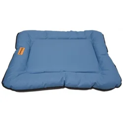 ZooBeeDoo Camping postelja - modra 66 x 48 x 6 cm