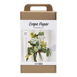 Maki kreativni set za pravljenje cveća od krep papira