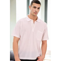 Moška bela polo majica Dewberry