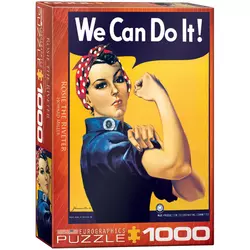 Eurographics Howard Miller - Rosie the Riveter 1000-Piece Puzzle 6000-1292