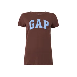 GAP Majica CLASSIC nebeško modra / čokolada