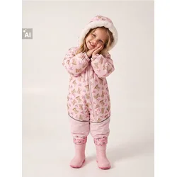 Sinsay - Zimski skafander sa medvedićima - pastelno roze
