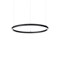 Ideal Lux - LED luster na sajli ORACLE SLIM LED/29W/230V 3000K prečnik 50 cm crna