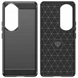 Futrola Carbon Shield TPU za Honor 90 Lite/X50i - Crna KP30630