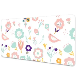 Decormat Podloga za pisalno mizo Painted sparrows 90x45 cm