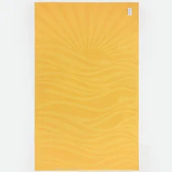 Stefan peškir za plažu zalazak žuti, 78x160cm