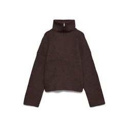 Vero Moda Tall Pulover VMNOLAN rjava
