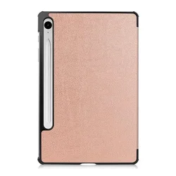 Maska za Samsung Tab S10 Lite/ X406B na preklop Tablet Stripes roze