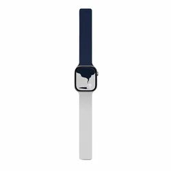 MOFT Snap Duo Band for Apple Watch 46mm - Navy Blue + Misty Cove