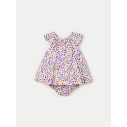 Mayoral Poletna obleka 1834 Pisana Regular Fit