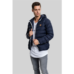 Basic Bubble Jacket nvy/wht/nvy