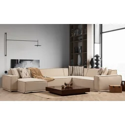 Atelier del Sofa Ugaona garnitura Lego 100x72x167cm Krem