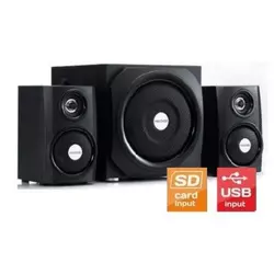 Microlab TMN9U Aktivni drveni zvucnici 2.1 sistem 40W RMS(16W, 2x12W) SD, USB, 3.5mm