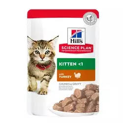 Hills Science Plan Vlažna hrana za mačiće, ćuretina, 85g