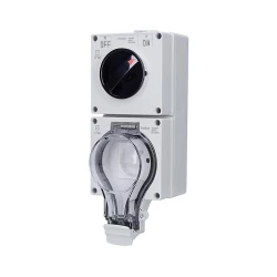Solight 5B351 - Utičnica za vlažne uslove sa prekidačem 230V/16A IP66