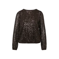 COMMA Bluza temno rjava