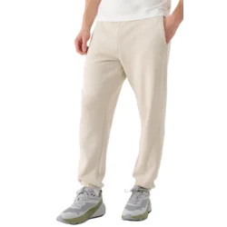 Moške bež trenirke za jogging 4F