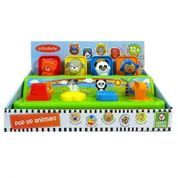 Infunbebe igračka za bebe zivotinje 12m+ ( PL6611 )