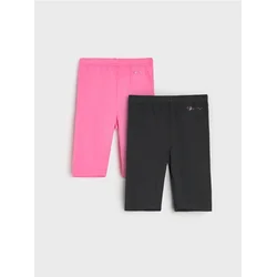 Sinsay - Biciklistički šortsevi 2 pack - crno