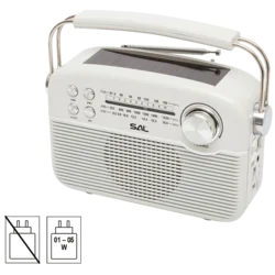 Solarni prenosni radio prijemnik
