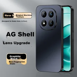 Shangsu Maska za mobilni telefon Redmi Note 14 Pro+ / Xiaomi Note 14 Pro+, Crna