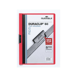 DURABLE MAPA DURACLIP 2209, RDEČA