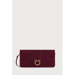 Pinko crossbody torbica ženska semišasta