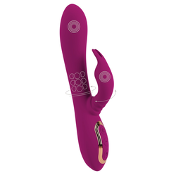 Javida Vibrator, Trofunkcionalni, 23cm, Ljubičasti