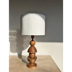 MAISON ADORABLE Stona lampa EGG, Krem- braon