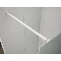 ESCA shower screen wall support bar 1200mm, white matt - 120 cm - Polysan - ESCA - 24 - 14