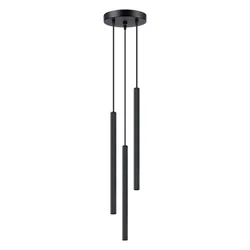 Sollux SL.1341 - Viseći luster na sajli ARCHE 3xG9/8W/230V crna
