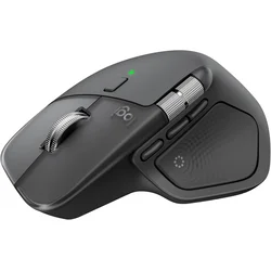 Miš brezžična + Bluetooth USB-C Logitech MX master 4 8000DPI Bolt reciever grafitna For Business (910-007617)