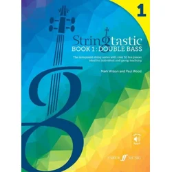 WILSON/WOOD:STRINGTASTIC BOOK 1:DOUBLE BASS + AUDIO ONLINE