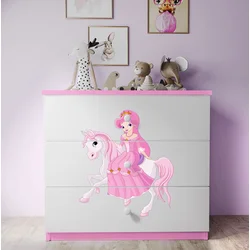 PREDALNIK DREAMY PRINCESKA NA KONJU (več barv)