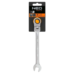 NEO TOOLS Ključ brzi sa zglobom 17mm