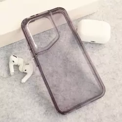 Maska Color Transparent za Honor 400 crna