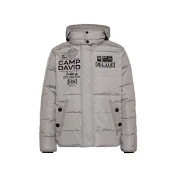 CAMP DAVID Zimska jakna  siva / črna