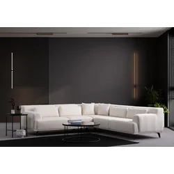Atelier del Sofa Ugaona garnitura Jaguar L2-C-2R, 275x275x75 cm, Bela