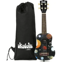 KALA SOPRAN UKULELE Ukadelic UK-SPACEDOUT - Spaced Out w/bag