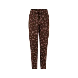 Hunkemöller Spodnji del pižame kremna/rjava/oliva/rosé