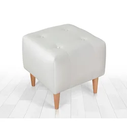 Atelier del Sofa Tabure 43x43x43cm, Krem