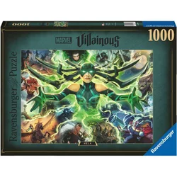 Ravensburger puzzle (slagalice) - 1000pcs Villainous Marvel Hela RA16903