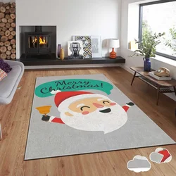 Conceptum Hypnose tepih s novogodišnjim motivima Asr-Crpt-37, Pravougaoni, 80 x 140 cm, Šareni