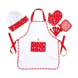 Hape Kuhinjski set, kecelja, kapa, rukavice...