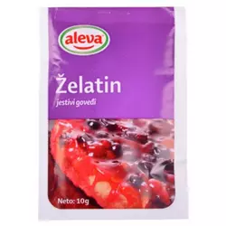Zelatin jestivi 10g aleva